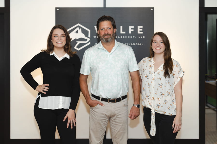 Haley, George and Lila Wolfe